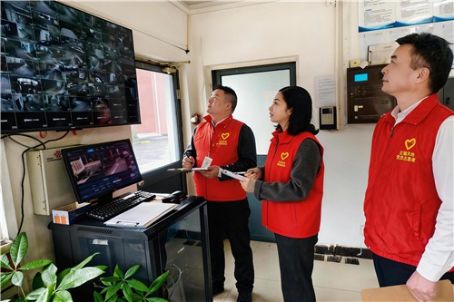 【党建引领筑防线】坚守安全传统，企福天地党支部开展园区节前安全大检查