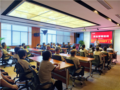 岗位全覆盖！企福物业把安全课“搬”进园区一线